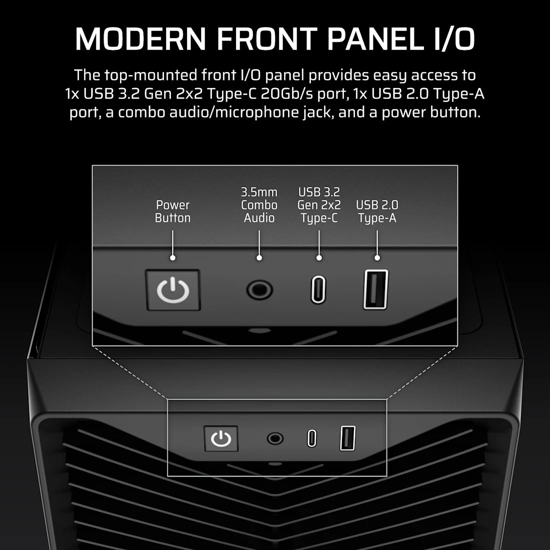 Corsair 3200D RS Mid-Tower White Case