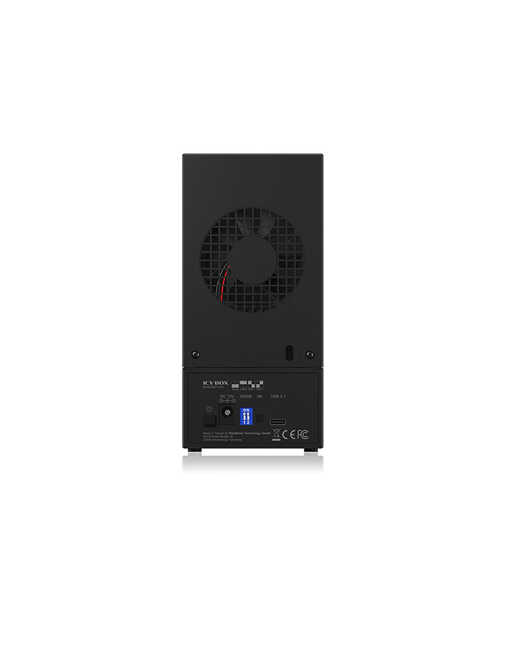 Θήκη RAID 2 θέσεων ICY BOX IB-RD3621-C31