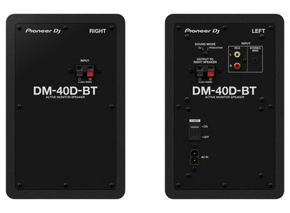 Pioneer DM-40D-BT loudspeaker 2-way Black Wired & Wireless 38 W