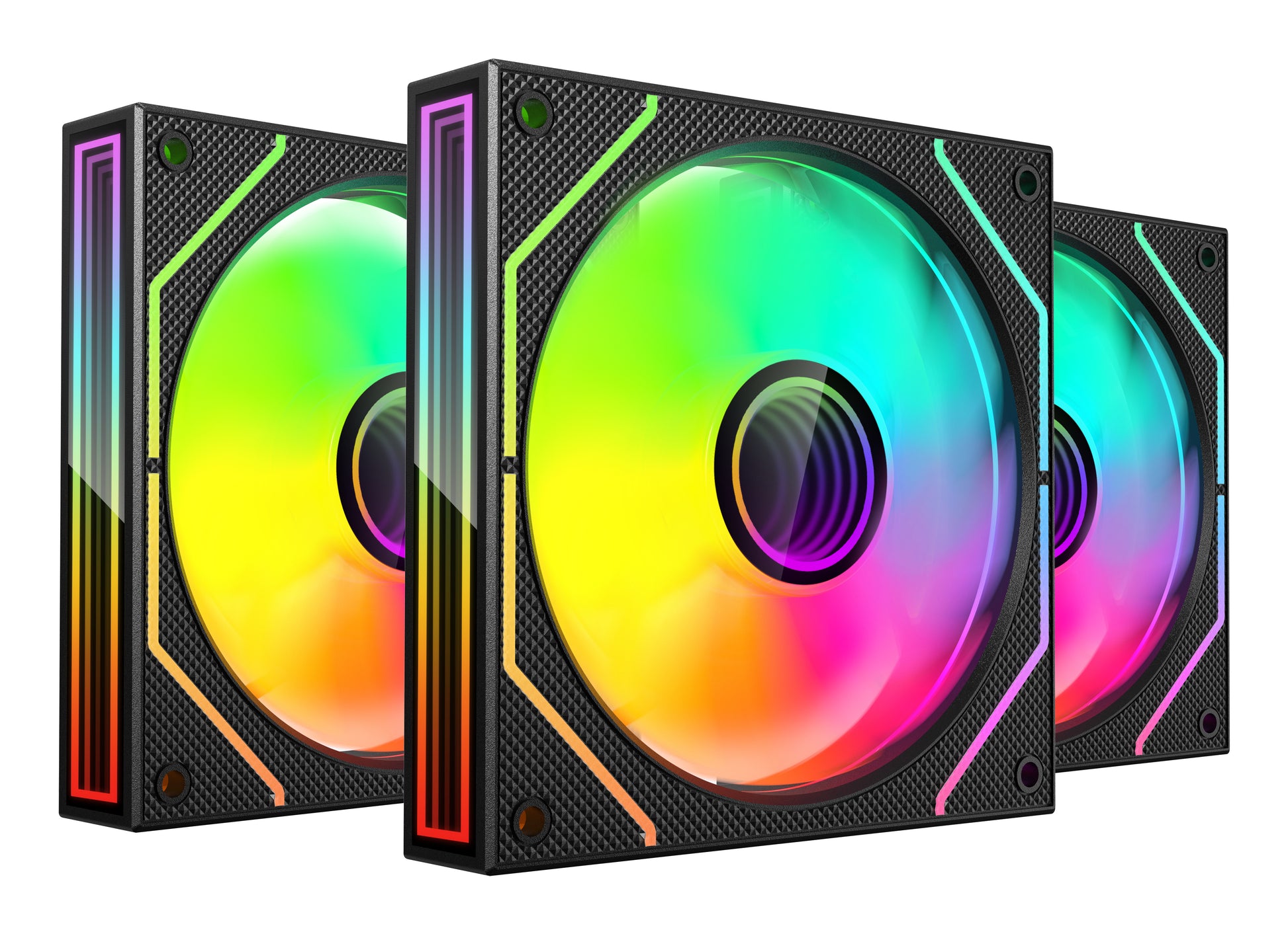 Σύστημα ψύξης υπολογιστή Mars Gaming MF3DPROKIT, ανεμιστήρας κουτιού υπολογιστή 12 εκ., μαύρο