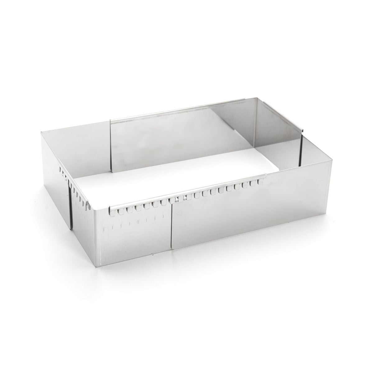 De Buyer Patisserie Frame steel adjustable 21-40 cm square