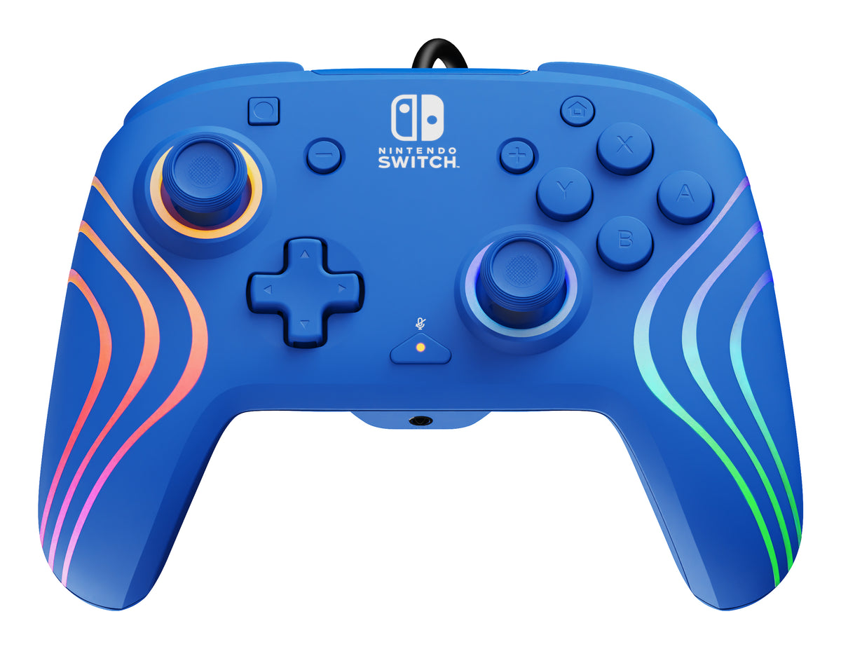 PDP Afterglow Wave Controller - Blue - Nintendo Switch