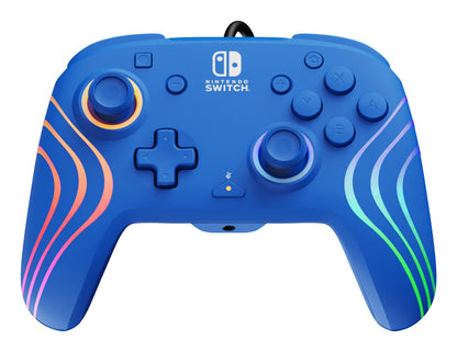 PDP Afterglow Wave Controller - Blue - Nintendo Switch