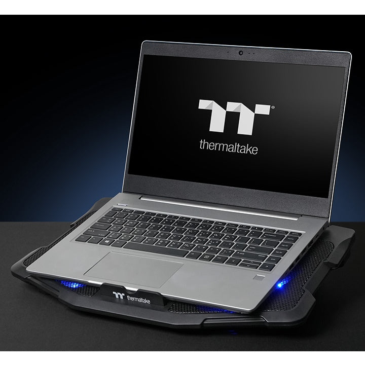 Thermaltake Massive 12 Max notebook cooling pad 43.2 cm (17") 2200 RPM Black