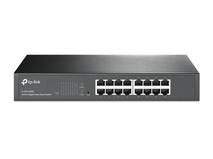 TP-Link TL-SG1016DE Network Switch Managed L2 Gigabit Ethernet (10/100/1000) Black