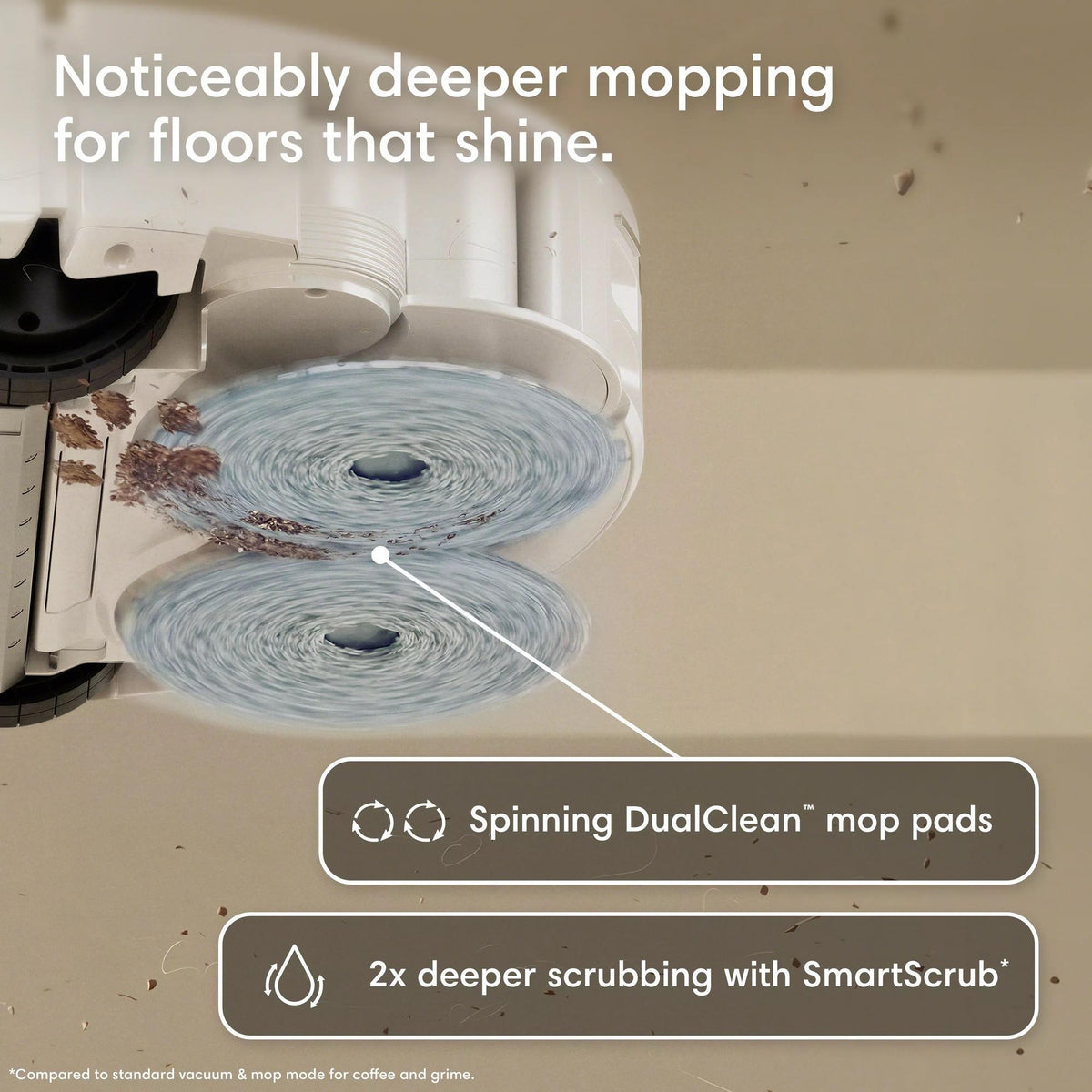 iRobot Roomba Plus 415 Combo Robot Vacuum White with AutoWash Dock