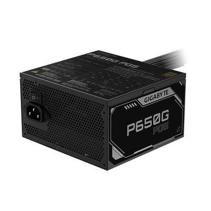 Gigabyte GP-P650G Power Supply Unit 650 W 20+4 pin ATX Black