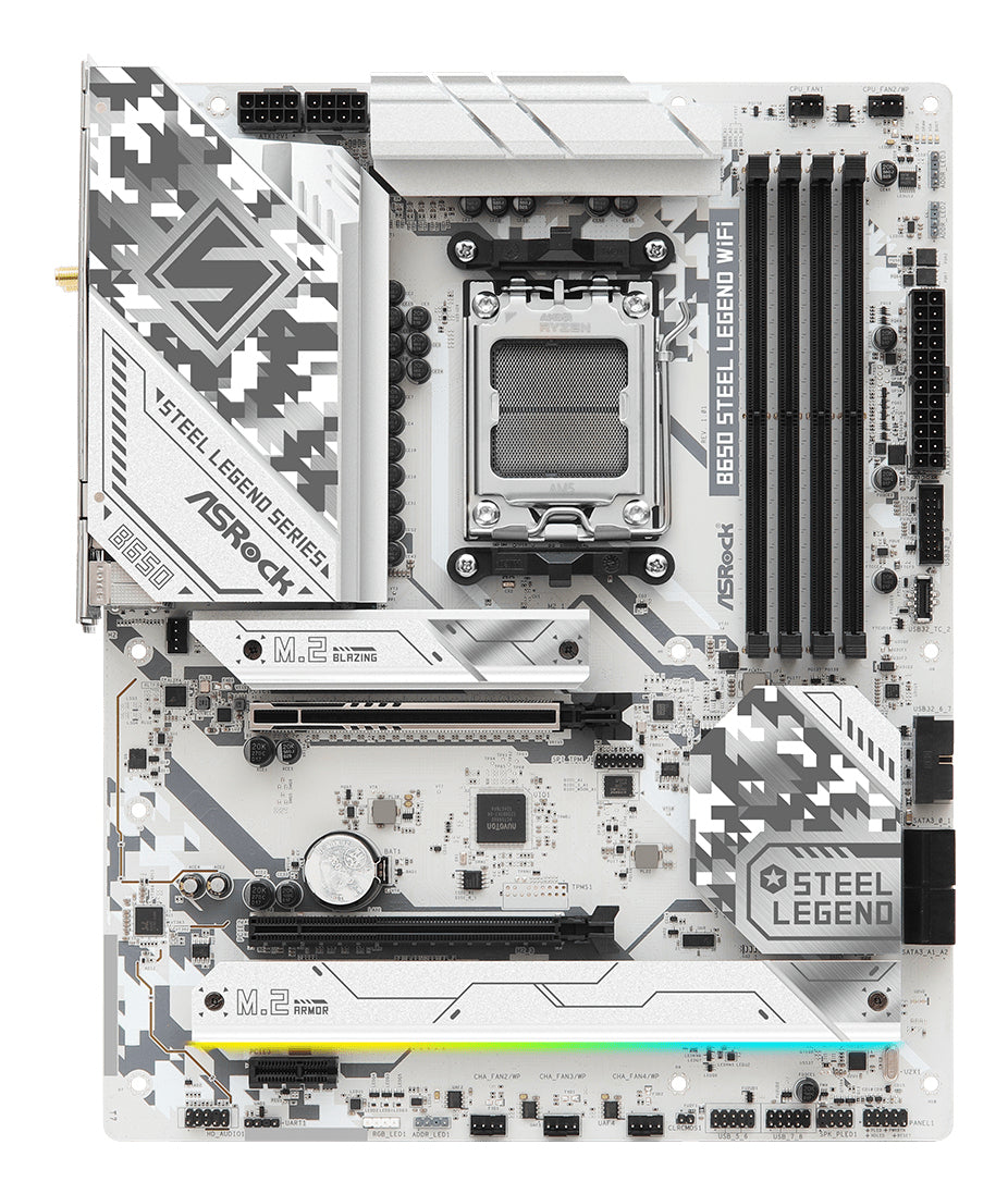 Asrock B650 STEEL LEGEND WIFI motherboard