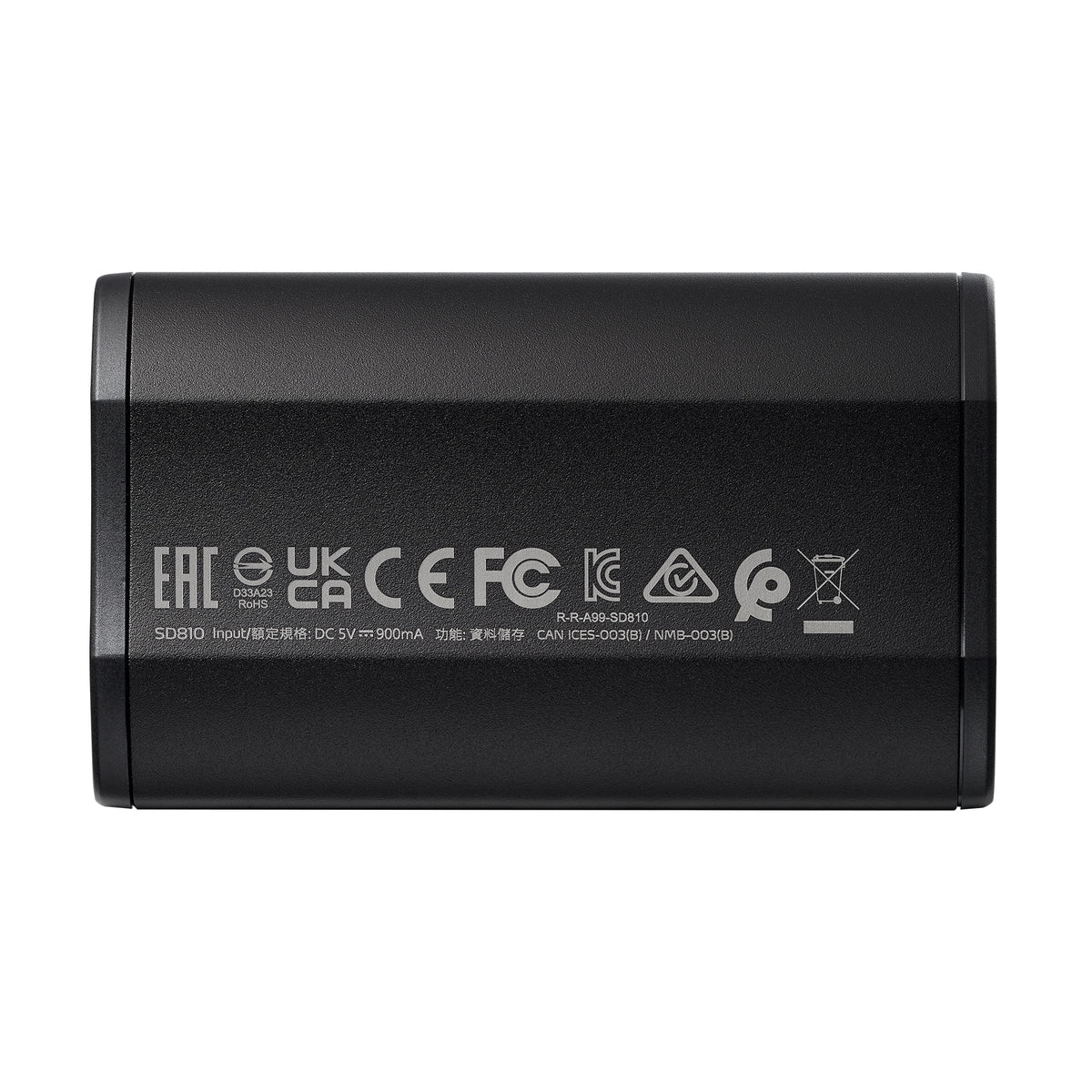 ADATA SD810 1TB External Solid State Drive, Black