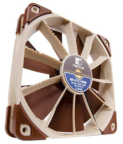 Noctua NOC-NF-F12-PWM Ανεμιστήρας Κουτιού Υπολογιστή 12 εκ. Μπεζ, Καφέ 1 τεμ.