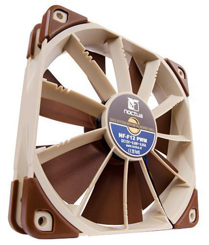 Noctua NOC-NF-F12-PWM Ανεμιστήρας Κουτιού Υπολογιστή 12 εκ. Μπεζ, Καφέ 1 τεμ.