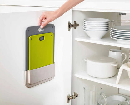 Joseph Joseph Chop 2-piece Grey Chopping Board Set