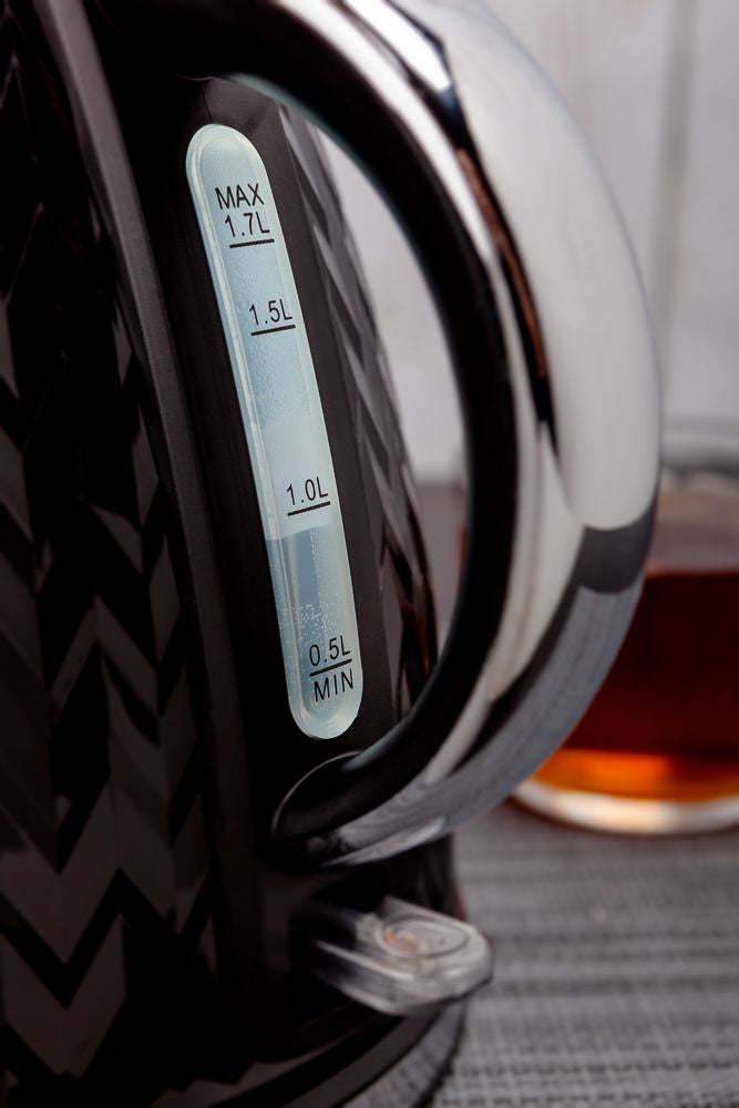 ELDOM NELA kettle, 1.7 l capacity, 2000 W power, black