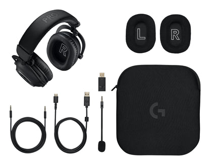 Logitech G 981-001263 Wireless Bluetooth Over-Ear Gaming Headset, Black