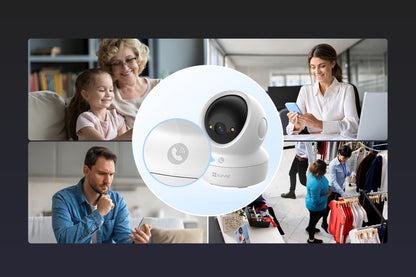 EZVIZ H6C security camera Spherical IP security camera Indoor 1920 x 1080 pixels Desk