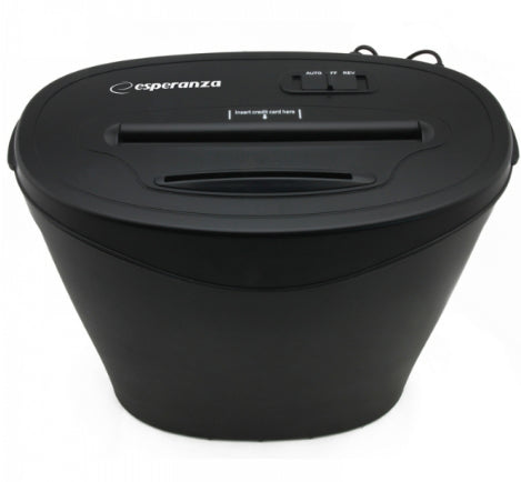 Esperanza EN103 Paper Shredder 22 cm Black
