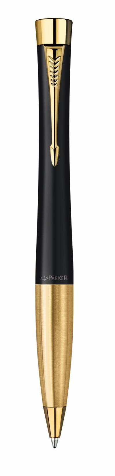 Parker Urban Muted Black Golden Clip Duo Set with Gift Box