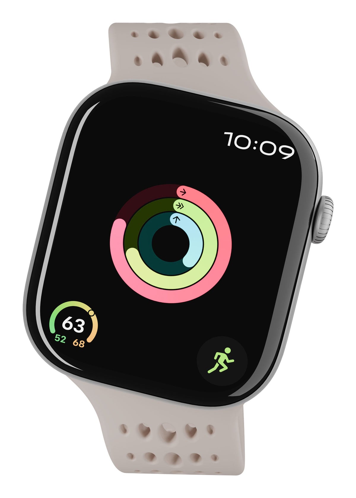 Decoded Silicone Ares O Strap for Apple Watch 40/42mm in Clay