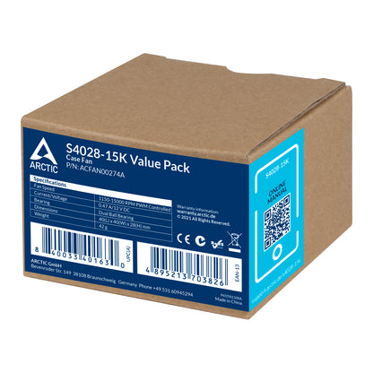 ARCTIC Server Fan 40x40x28mm S4028-6K (5-Pack)