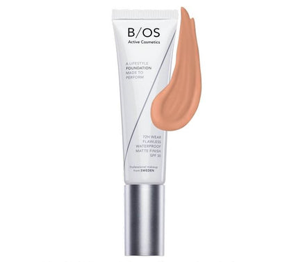Base of Sweden Waterproof Full Coverage Foundation SPF 30 (Energetic) 30 ml