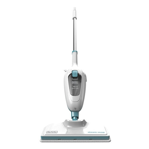 Ατμοκαθαριστής Black & Decker FSMH13E10 ισχύος 1300 W σε λευκό χρώμα