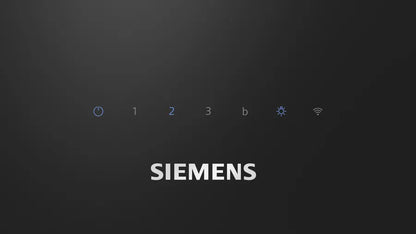 Siemens iQ300 LC87KFN60 απορροφητήρας Επιτοίχιο Μαύρος (Μαύρο) 427 m³/h