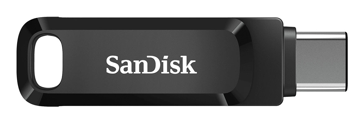 SanDisk Ultra Dual Drive USB Flash Drive 128 GB USB Type-A / USB Type-C 3.2 Gen 1 (3.1 Gen 1) Black, Silver
