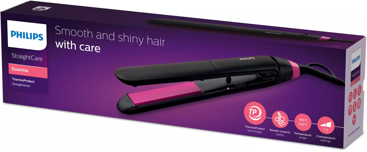Philips Essential ThermoProtect straightener