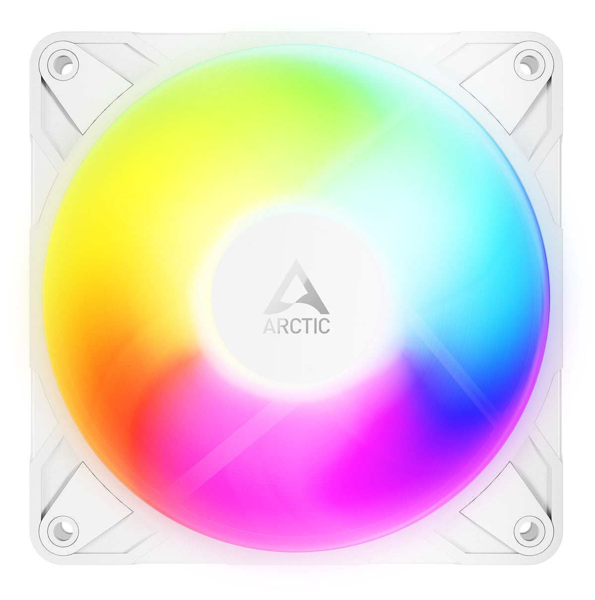 ARCTIC P12 Pro Reverse A-RGB 120x120x25 Fan (White) - 3 Pack