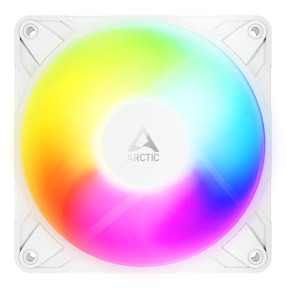ARCTIC P12 Pro Reverse A-RGB 120x120x25 Fan (White) - 3 Pack