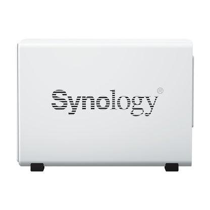 Synology DiskStation DS223J NAS / Storage Server Desktop — Realtek RTD1619B, 1 GB DDR4, DiskStation Manager, White