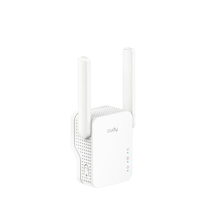 Cudy RE1200 Network Extender Repeater — White, 10/100 Mbps