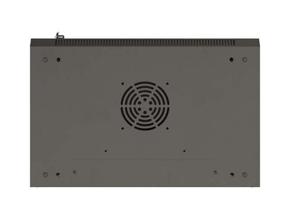 Lanberg WF03-5312-10B rack cabinet 12U Wall mounted rack Black