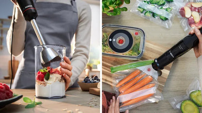Bosch Serie 4 MSM4B6V2 Hand Blender 1.2 L, 1000 W, Black