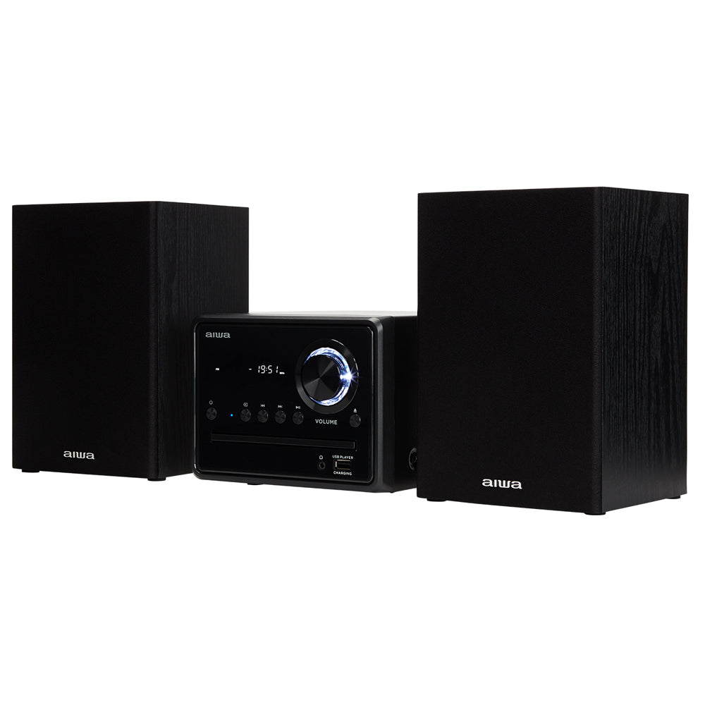 Aiwa MSBTU-300 Home Audio Micro System 20 W - Black