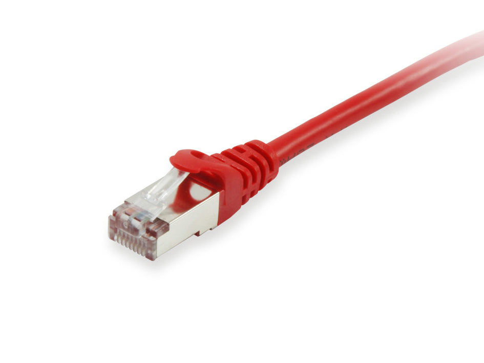 Equip Patchkabel Cat6A      S/FTP 2xRJ45 25.00m     rot LSZH Polybeutel