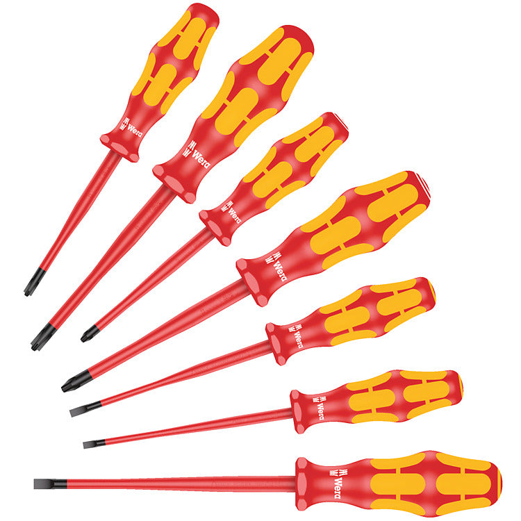 WERA 160 iSS/7 Kraftform Plus Series 100 screwdriver set