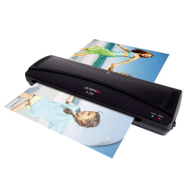 Olympia A 330 Laminator — up to DIN A3, Black