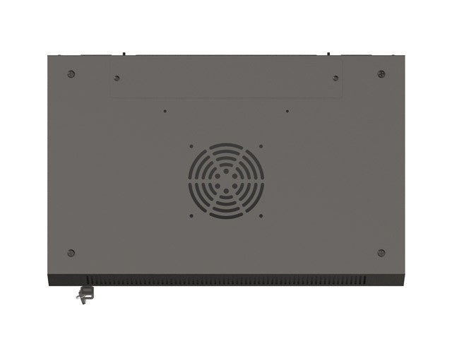 Lanberg WF03-5309-10B 9U Wall-Mounted Rack Cabinet - Black