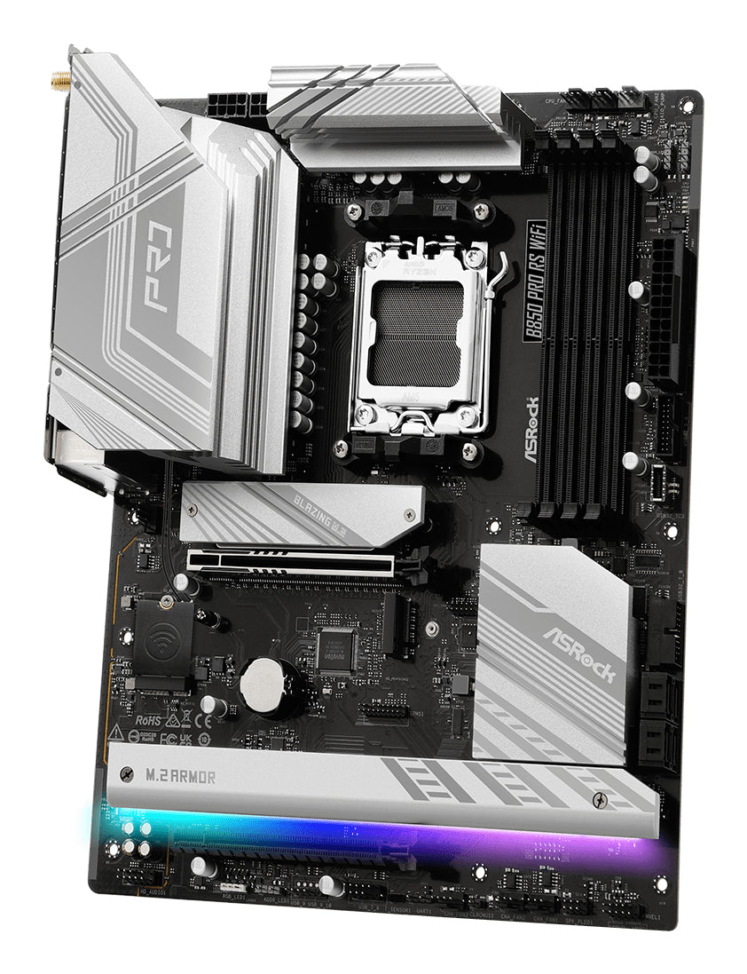 ASRock B850 Pro RS WiFi AMD B850 Socket AM5 ATX Motherboard
