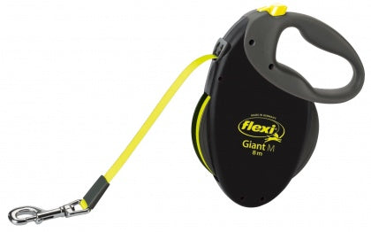 TRIXIE NEON GIANT M 8 m Black, Yellow Dog Retractable lead