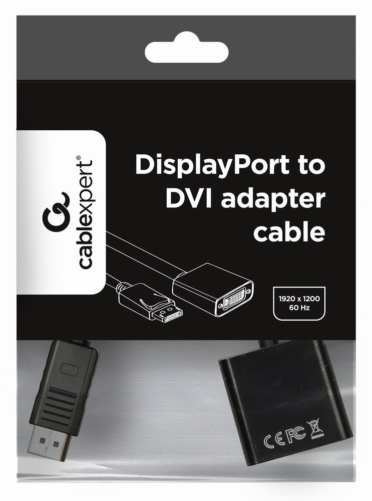 Gembird A-DPM-VGAF-02 video cable adapter 0.15 m VGA (D-Sub) DisplayPort Black