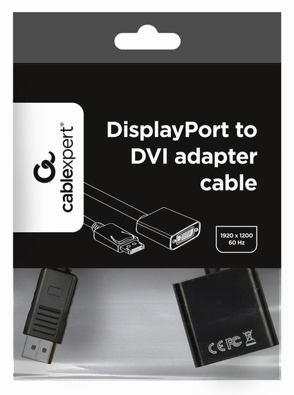 Gembird A-DPM-VGAF-02 video cable adapter 0.15 m VGA (D-Sub) DisplayPort Black