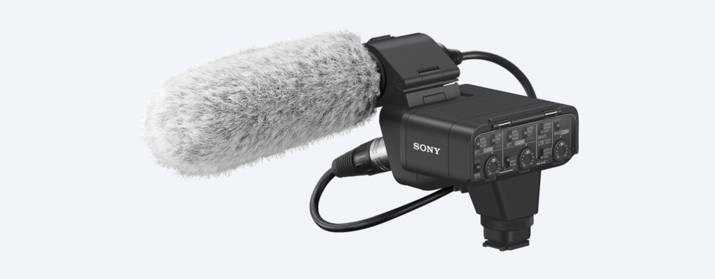 Sony XLR-K3M XLR Adapter-Kit incl. directional microphone