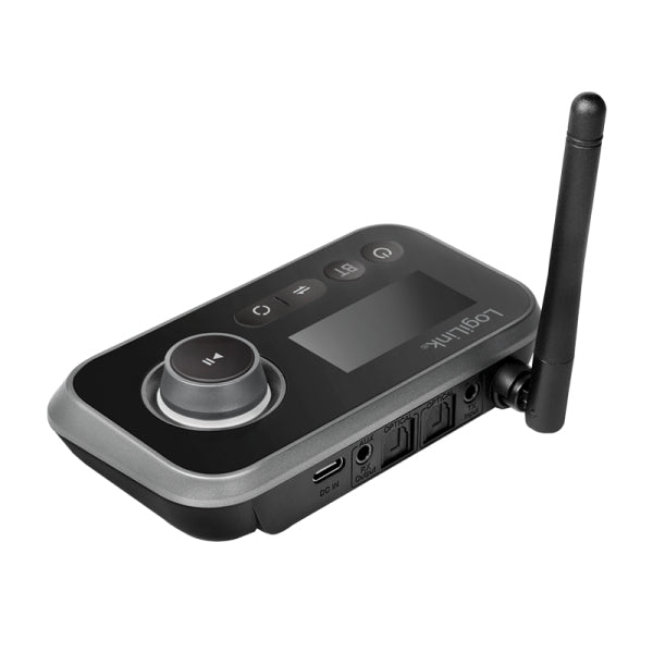 LogiLink Bluetooth 5.0 Audio Transmitter and Receiver, up to 10 m