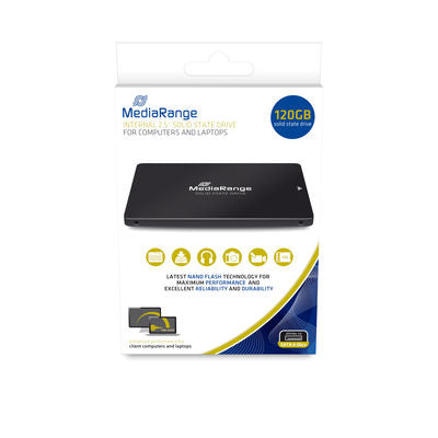 MediaRange MR1001 120 GB (schwarz, SATA 6 Gb/s, 2,5")