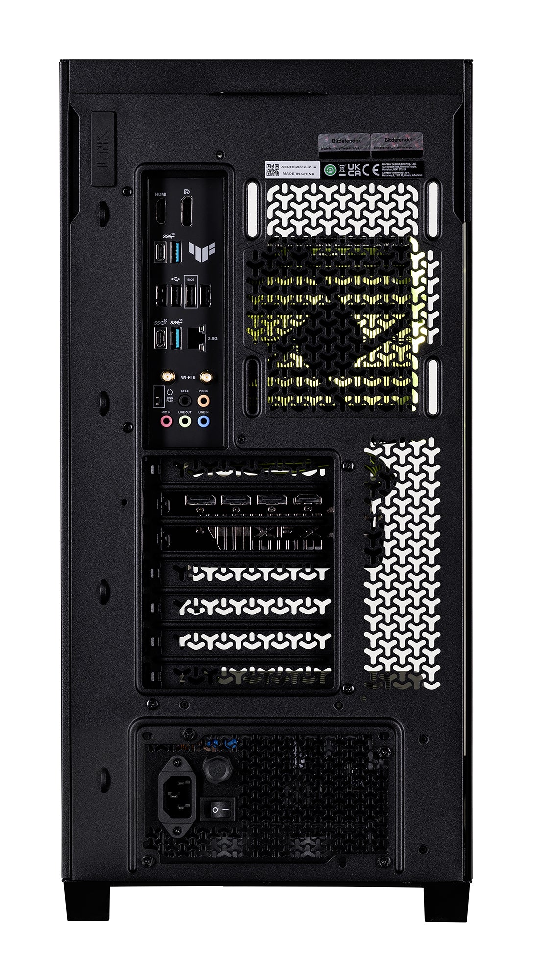 Actina 5901443413745 Υπολογιστής με AMD Ryzen™ 7 8700F, 32 GB DDR5-SDRAM, 2 TB SSD, NVIDIA GeForce RTX 5070 Ti, Midi Tower Μαύρο