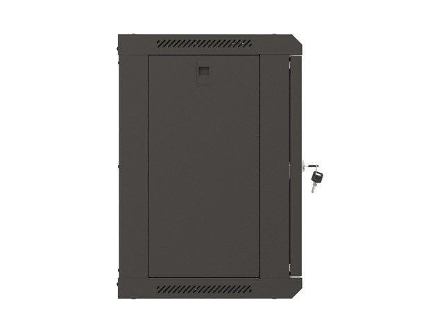 Lanberg WF03-5309-10B 9U Wall-Mounted Rack Cabinet - Black