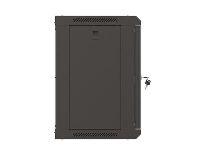 Lanberg WF03-5309-10B 9U Wall-Mounted Rack Cabinet - Black