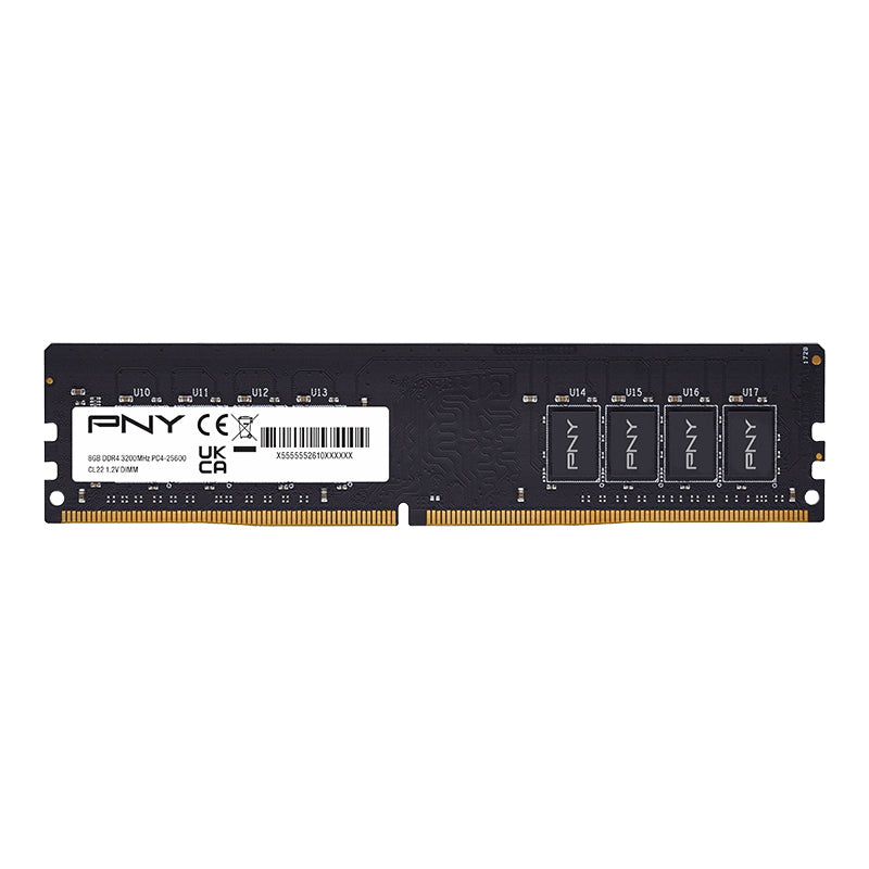 Computer memory PNY MD8GSD43200-SI RAM module 8GB DDR4 3200MHZ 25600